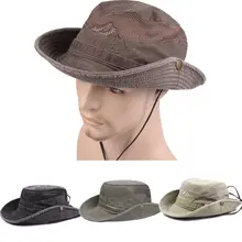 Модная унисекс Мужская Дамская взрослая сетчатая хлопковая камуфляжная шляпа для рыбалки