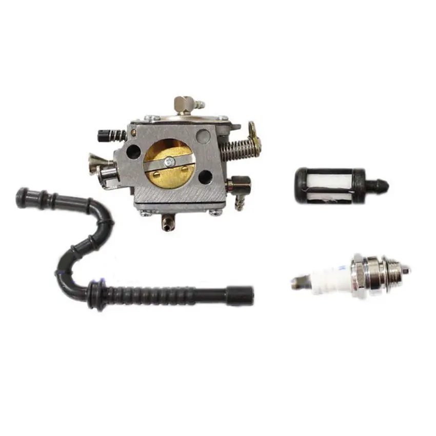 New Carburetor Fuel Line Filter Spark Plug for Stihl TS400 4223 120