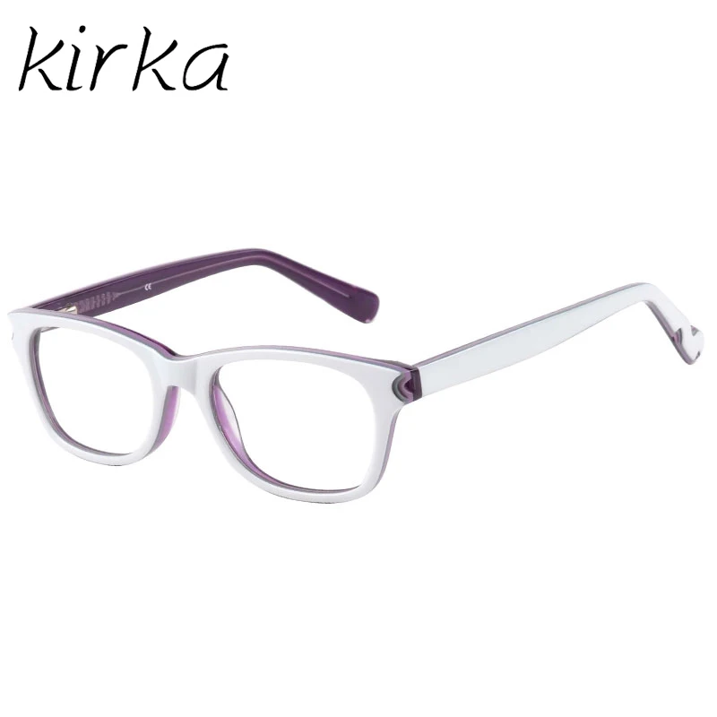 Детские очки, детские оправы для очков, детские маленькие оправы, ацетатные очки для девочек, гибкие детские очки - Цвет оправы: TK15232C1