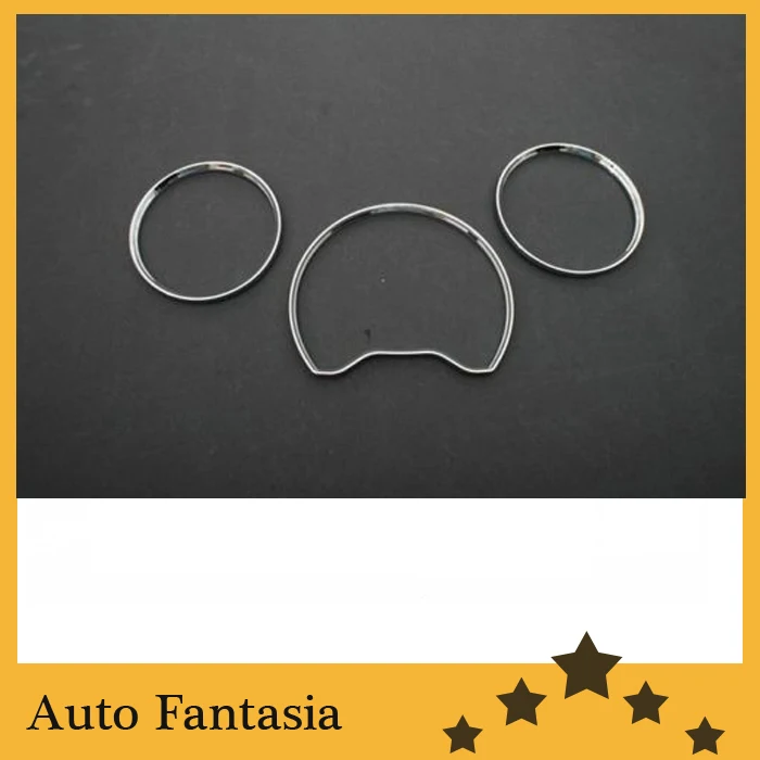 

Chrome trim strips chrome dash board gauge ring set-for Mercedes Benz W210 95-99 E Class- free shipping