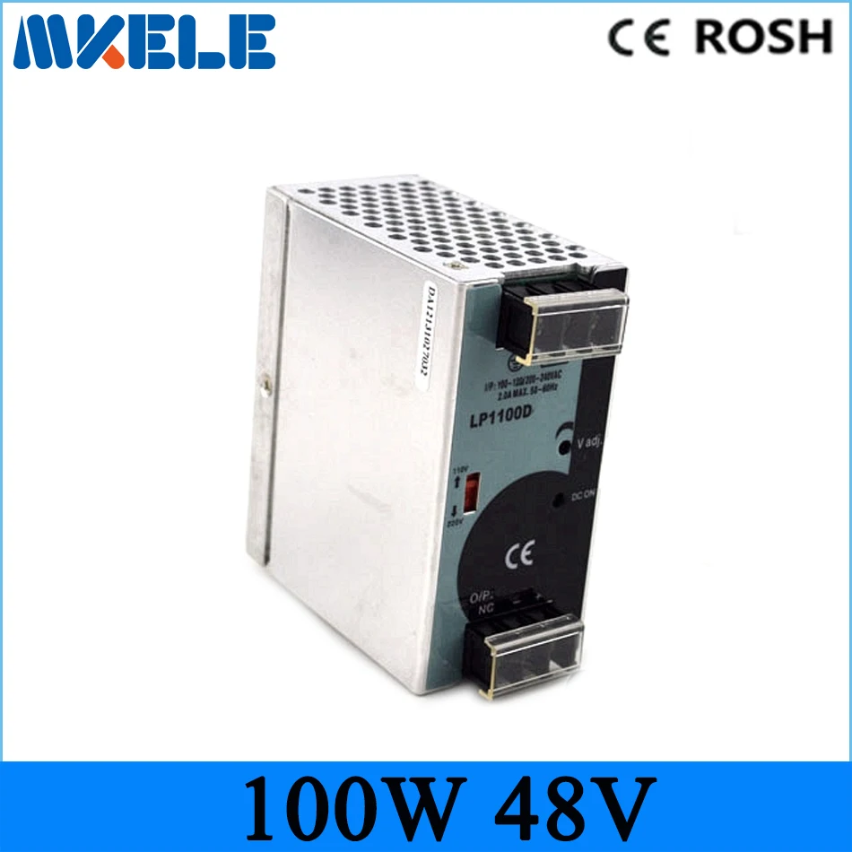 

48v LP-100-48 2.1a 100W Din Rail Single Output ac-dc power supply for CCTV camera LED Strip light AC DC switching power supply