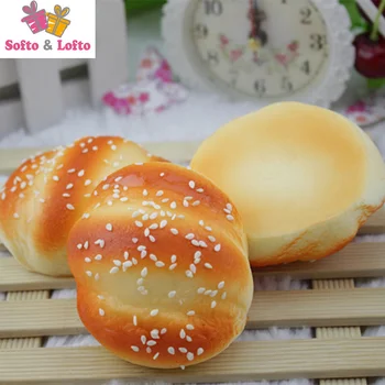 

3pcs artificial French sesame bread,kitchen food pretend toy,Christmas birthday party decorations wedding gift early education