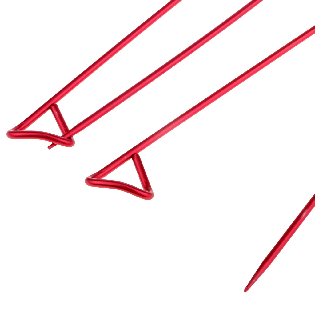 6Pcs Alloy Marker Stitch Holder Needle Clip Craft Knitting Crochet Locking Weaving Sewing Tools