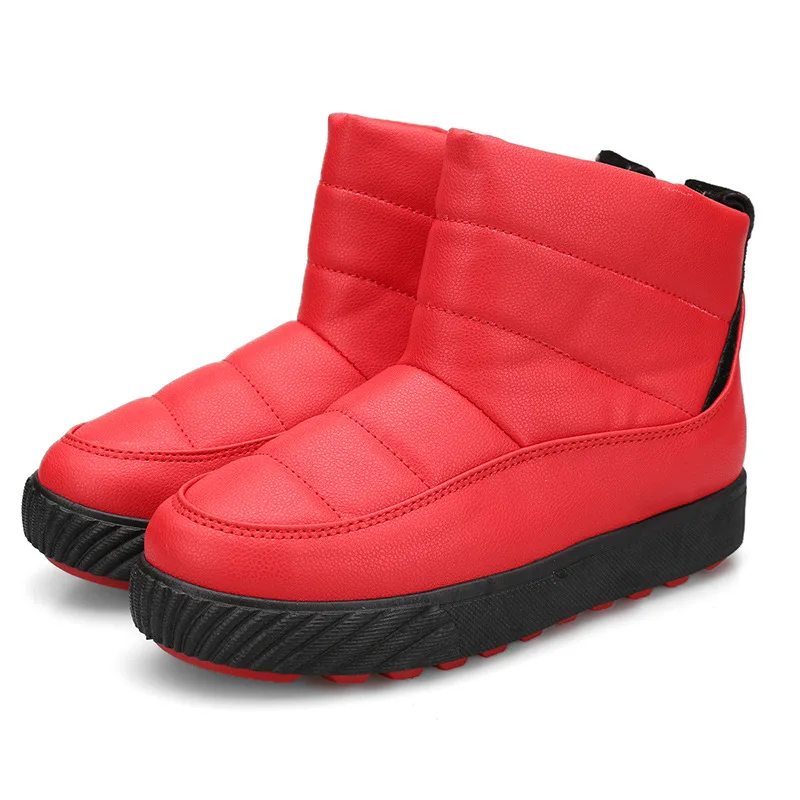winter boots flat heel