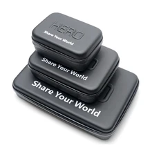 Camera accessories bag Shockproof Waterproof Hard Case EVA Storage Box For Xiaomi Yi 4K for GoPro Hero 7 6 5 4 SJCAM SJ4000 SJ6 gimbal diy housing travel bag storage box waterproof case for gopro hero 7 6 5 4 3 series xiaomi yi 4k sjcam sj4000 ekenh9 sony