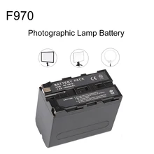 7800 mAh NP-F970 Перезаряжаемые литий-ионный Батарея для NP-F970 F960 фотографического светодиодный видео монитор для Светодиодный P260 YN600L II Luxpad23