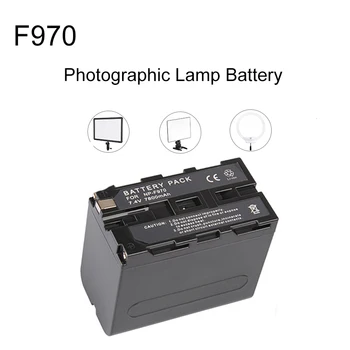 

7800mAh NP-F970 Rechargeable Li-ion Battery for NP-F970 F960 Photography Lamp Fill Light For Monitor LEDP260 YN600L II Luxpad23