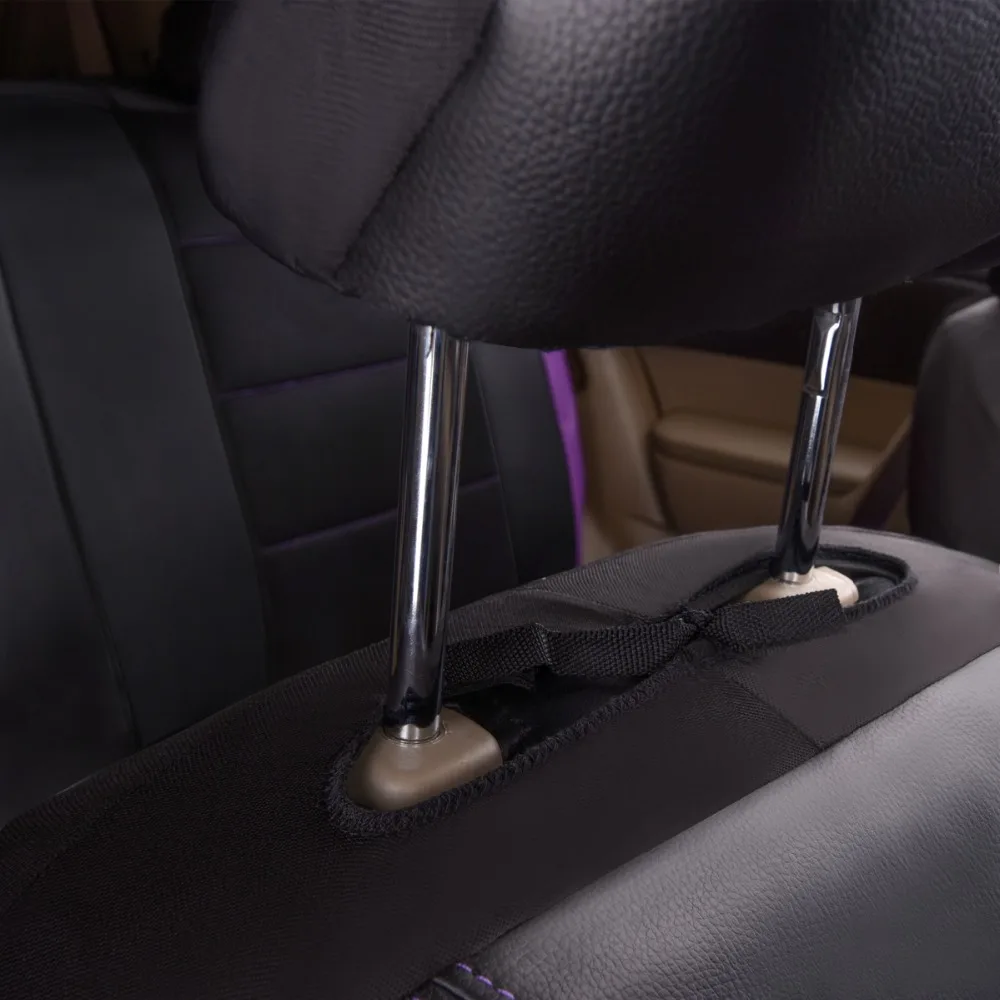 Najtaniej Samochodowa poduszka powietrzna luksusowe PU skórzane uniwersalne pokrowce na siedzenia samochodowe pokrowce samochodowe dla toyota lada kalina granta priora renault ford