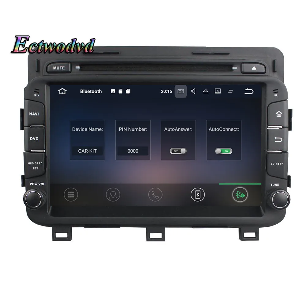 Excellent Ectwodvd Octa Core 4G RAM 64G ROM Android 9.0 Car Multimedia DVD Player GPS HeadUnit For Kia K5/Optima 2014 19