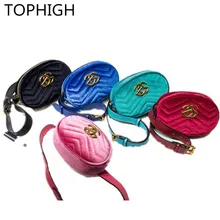 Сумочка на ремне поясная Сумка круглая поясная сумка Женская Роскошная брендовая кожаная сумочка красный черный бежевый Лето Высокое качество Прямая