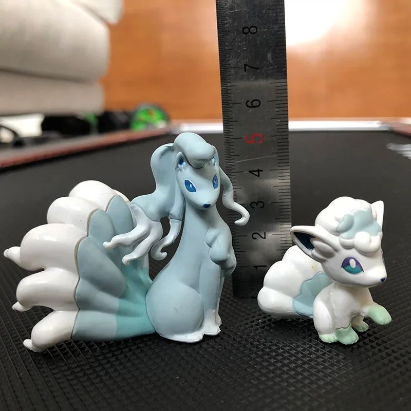 

Original Ninetales anime cartoon action & toy figures Collection model toy KEN HU STORE pokemones
