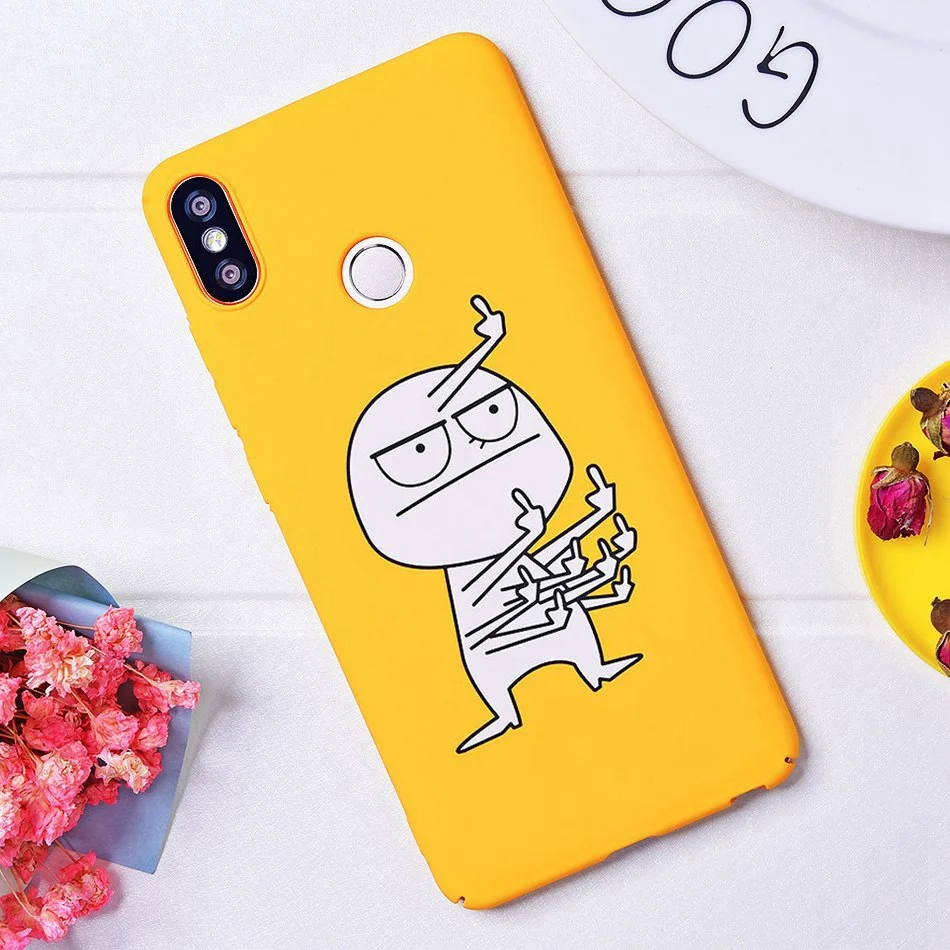 Fitted Case for Xiaomi RedMi Note 5 Pro Luxury Patterned Case Fashion Phone Cover for Xiaomi Mi A1 RedMi 4X 5 plus Cartoon Coque (12)