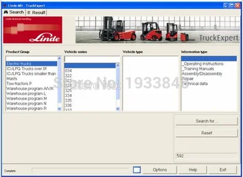 

For Linde Forklift Trucks EPC Lindos 2014.12 with Linde Truck Expert 2014.12 (Repair Manuals for Linde forklift trucks)