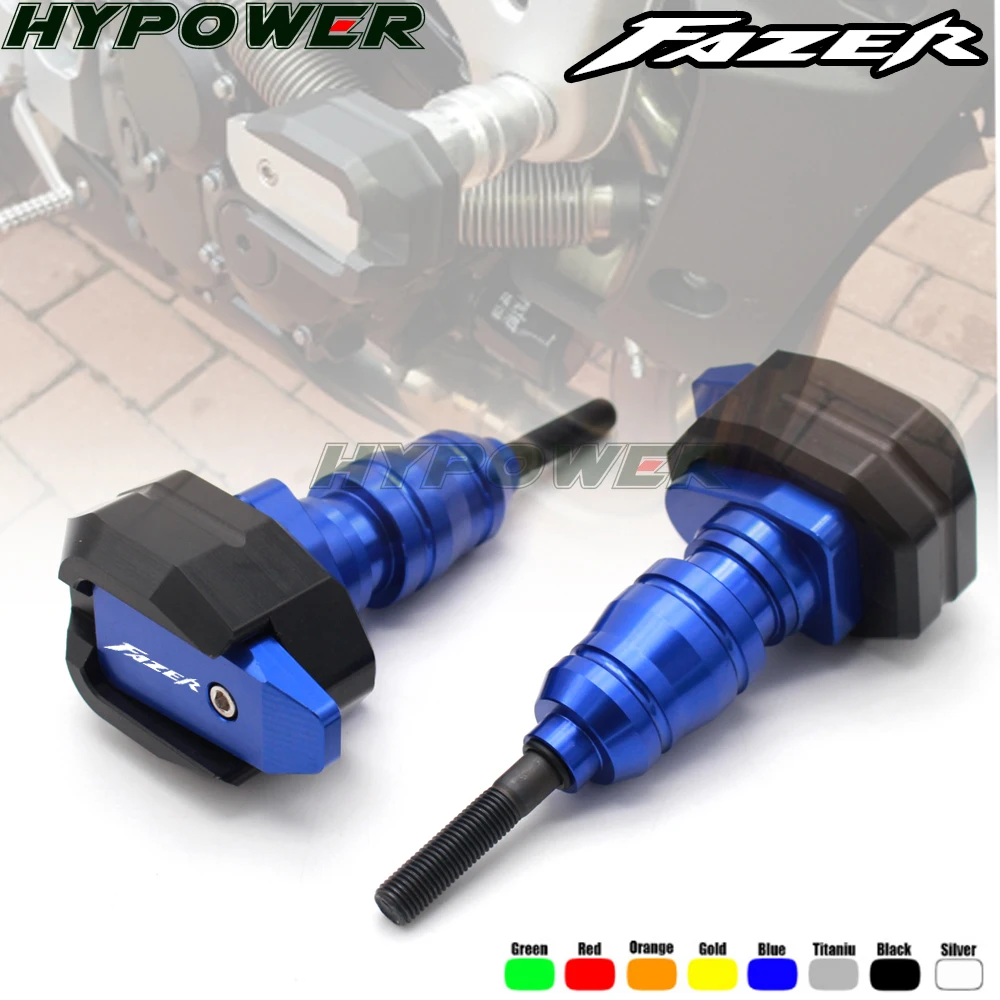 

Motorcycle Falling Protection Frame Slider Fairing Guard Anti Crash Pad Protector For YAMAHA FZ6 FZ1 FZ8 Fazer high quality