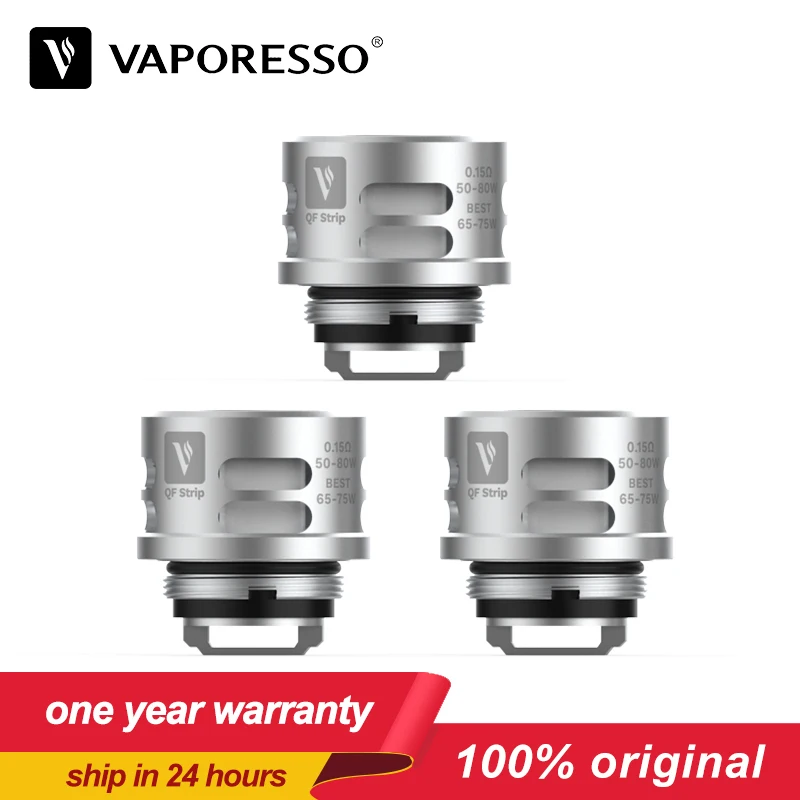 Vaporesso SKRR-S вейп запасная катушка бака 3 шт./партия QF полоски 0.15ohm и QF Смешанная 0.2ohm электронная сигарета катушка для вейпинга