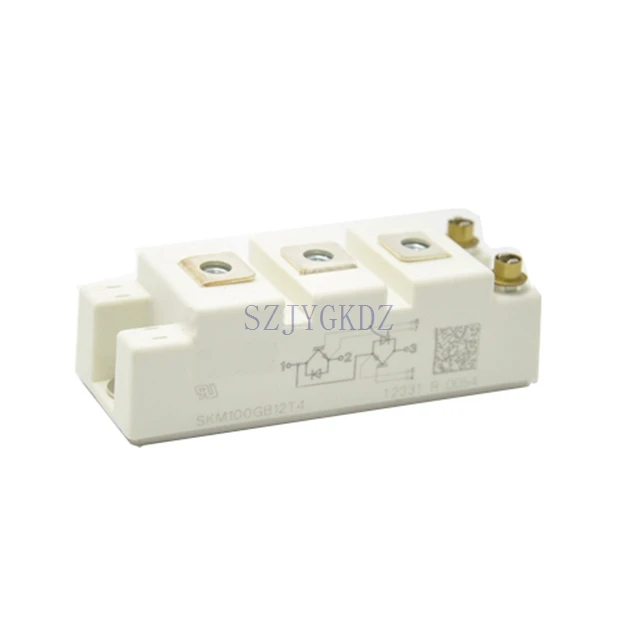 

Skm100gb12t Skm100gb Igbt Module Dual 1.2kv 154a Skm100gb12t4