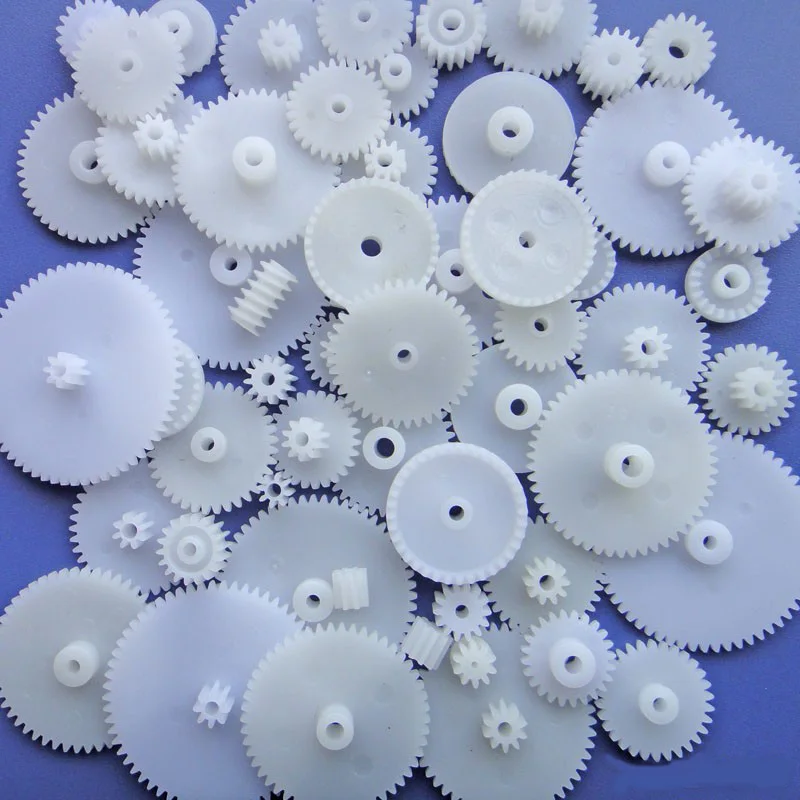 

46 / 58 / 72 Types Plastic Gear Motor Gear Science Technology Gear Small Production DIY Toy Model Accessories