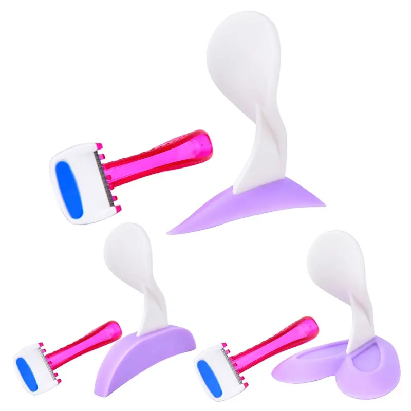 Bikini Private Parts Hair Remover Privates Parts Shaver Triangle Depilator Women Secret Hair Remover Trimmer Shaving Template