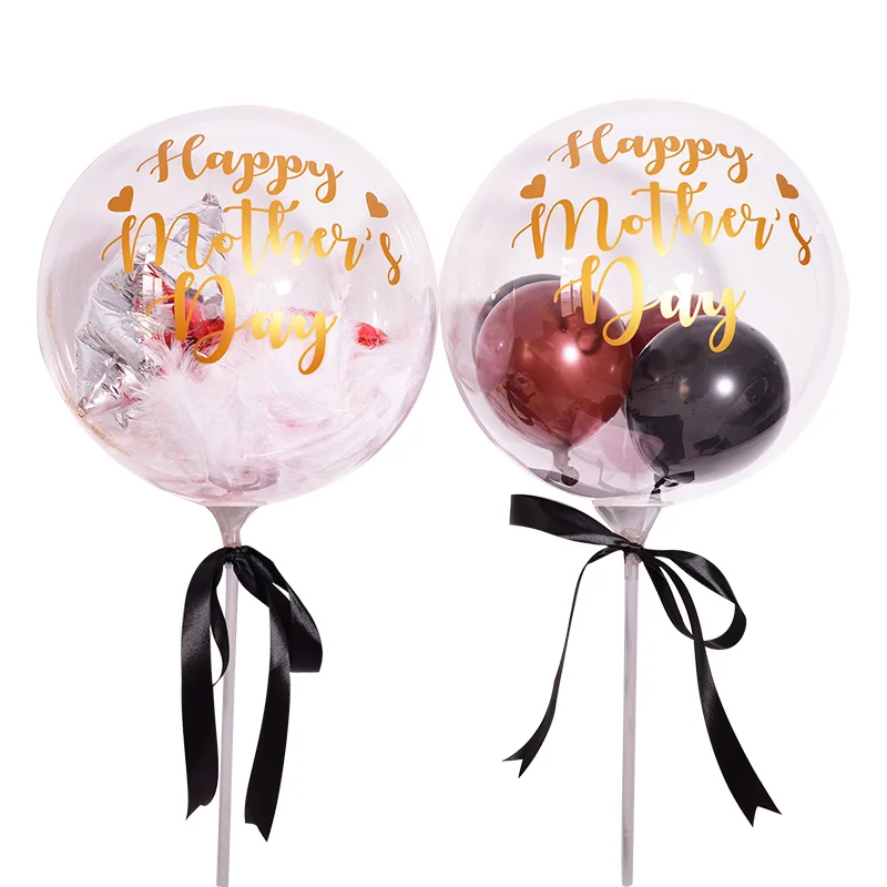 HAPPY MOTHER'S DAY Or Rose Polka Dot Hélium Ballon 18" Brand New Mum Maman HAPPY MOTHER'S DAY Or Rose Polka Dot Hélium Ballon 18" Brand New Mum Maman