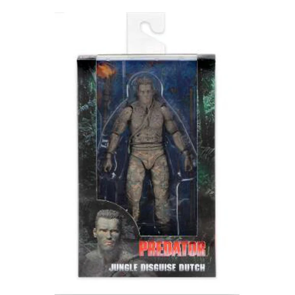 30TH Anniversary Aliens vs Predator Jungle Hunter Unmasked Masked Demon Extraction Patrol Encounter Disguise Dutch Action Figure (6)