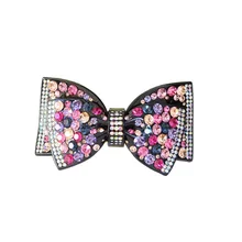 Luxury Acetate Cellulose Hair Clip With Rhinestone butterfly Hair Accessories Wedding for women Hair Jewelry Free Shipping gifts