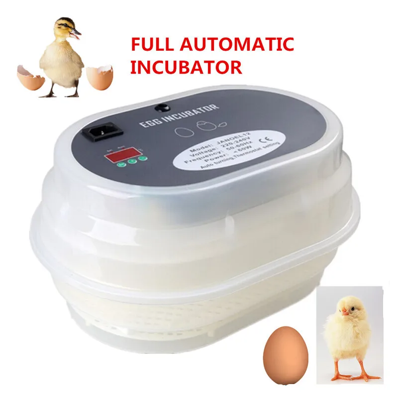 Home mini digital egg incubator automatic chicken duck bird incubator