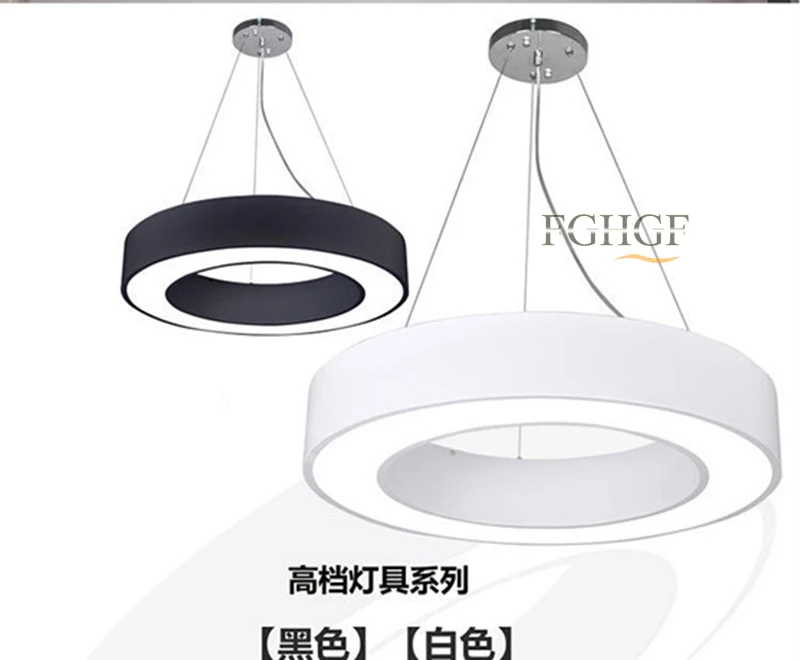 Hanging Modern Led Chandelier Lights For Dining Room Bar suspension Round luminaire suspendu Chandeliers Lamp Lighting Fixtures (8)