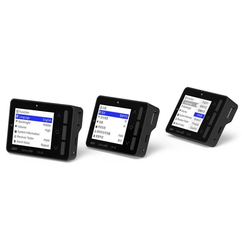 FATJAY ISDT BG-8S Smart Battery Checker Balancer приемник тестер сигнала функция быстрой зарядки |