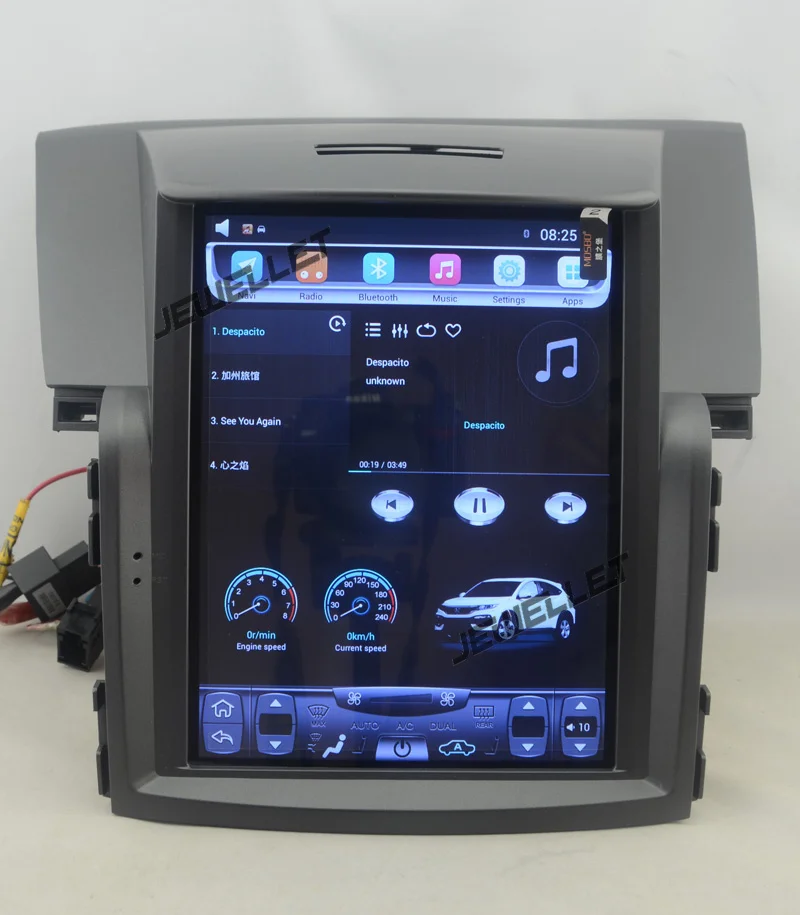 Perfect 10.4" tesla style vertical screen Octa core Android 8.1 Car stereo GPS navigation for Honda CR-V CRV 2012-2016 7