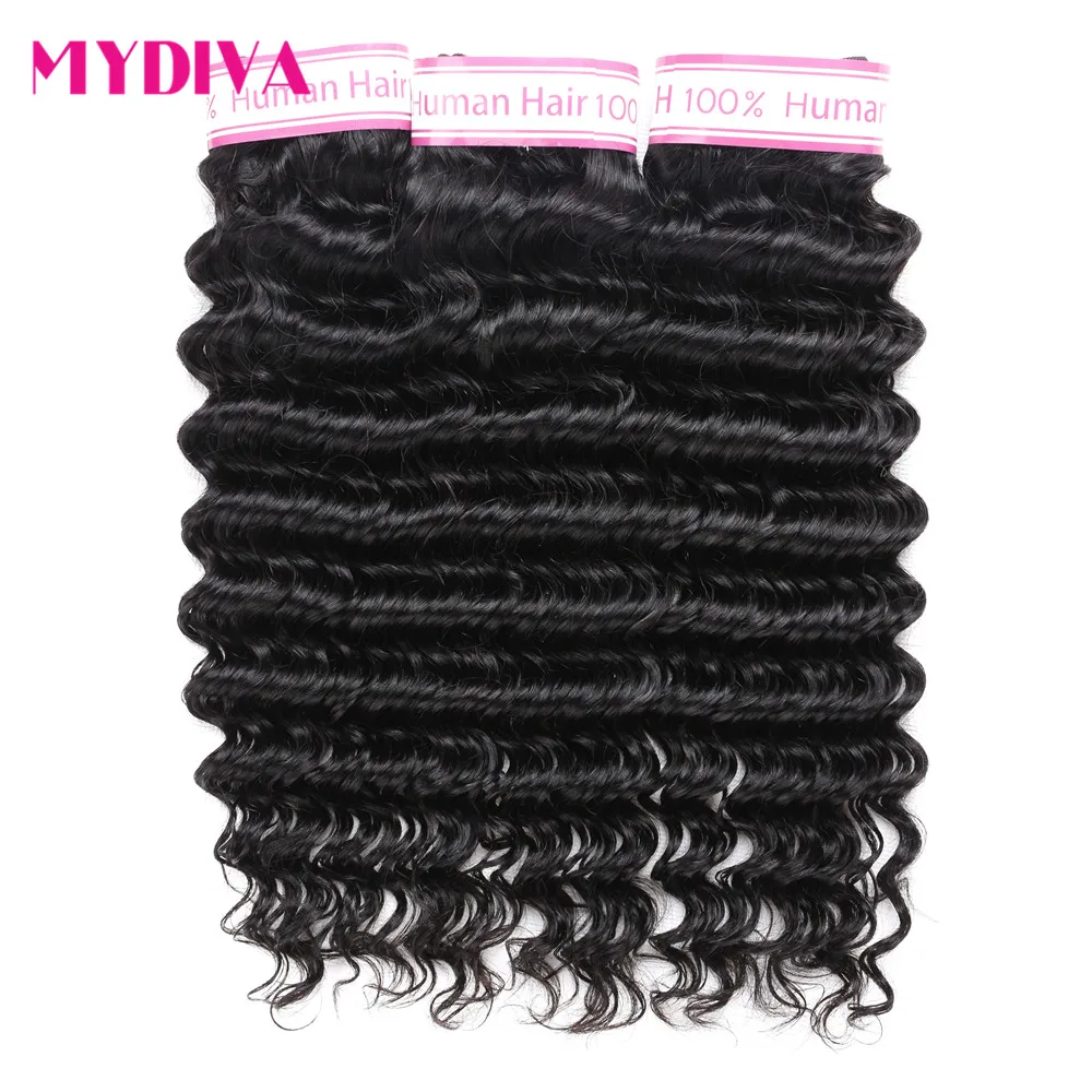 Deep Wave Brazilian Hair Weave Bundles Natural Color 100% Human Hair Bundles Non Remy Hair Weave Extension 8\ Deep Wave Brazilian Hair Weave Bundles Natural Color 100% Human Hair Bundles Non Remy Hair Weave Extension 8\
