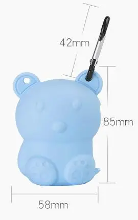 Дорожное Упражнение Кемпинг быстросохнущее полотенце Открытый креативный Медведь силиконовый микрофибра лед спортивное полотенце