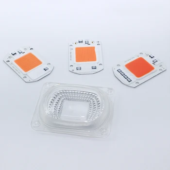 

1pc COB LED Grow Chip Lamp Full Spectrum 20W 30W 50W LED Diode LED Grow Light Fit Olampy For Seedling Indoor DIY