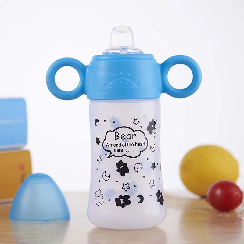 Baby Feeding Cup Kids Water Milk Cup Soft Mouth Duckbill Sippy Infant