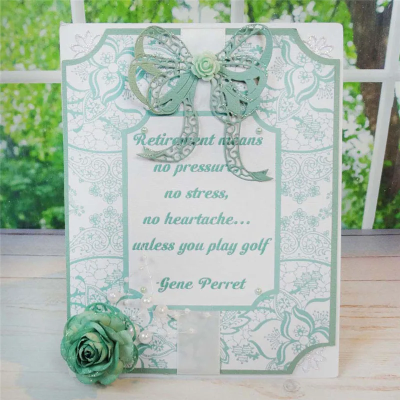 

YaMinSanNiO Bow Dies Metal Cutting Dies New 2019 for DIY Scrapbooking Photo Album Decorative Embossing Paper Cards Die Cut