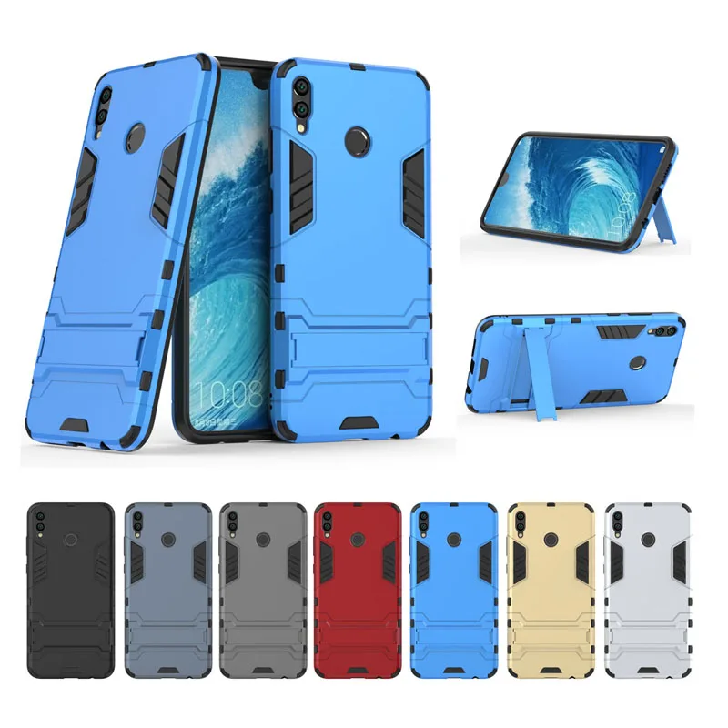 

For Armor Honor 8 9 10 V9 V10 lite 7C 7A 7X P Smart 8X Max Y3 Y5 Y6 Y7 Prime Y9 Shockproof Silicone Rubber Hard Back Phone Case