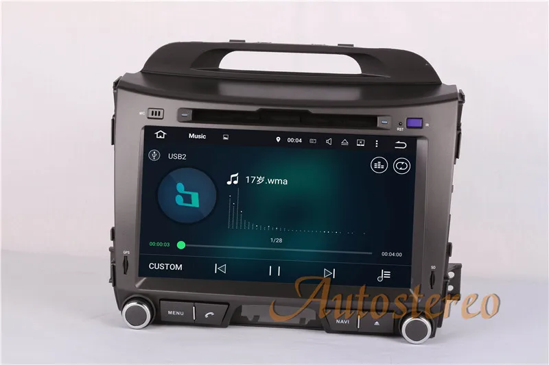 Top The newest Android 9 8 Core CPU Car GPS Navigation Car DVD Player For KIA SPORTAGE SPORTAGE R 2010-2016 Stereo Unit multimedia 22