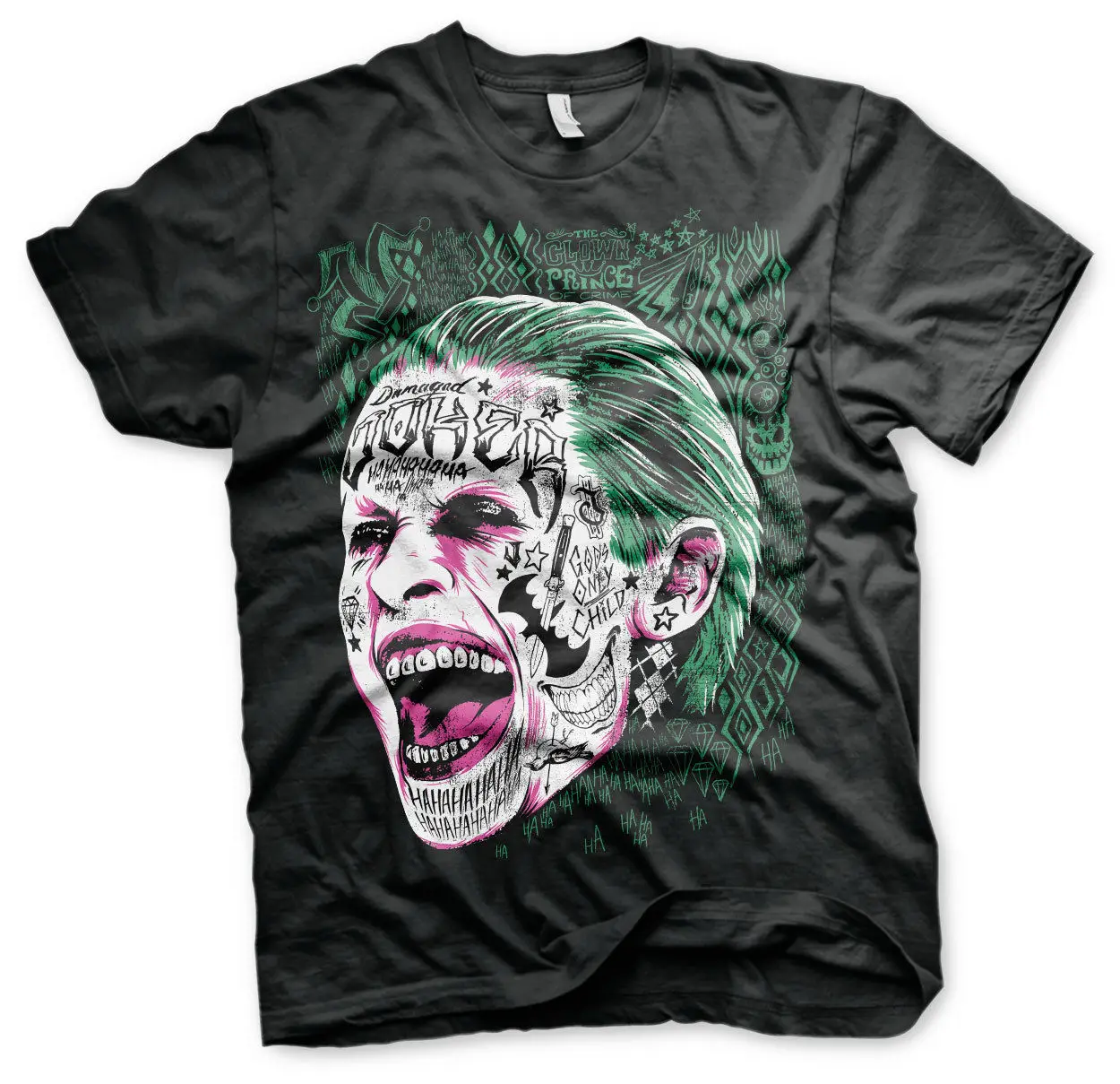 

Print Men T Shirt Summer Suicide Joker Men's T-Shirt