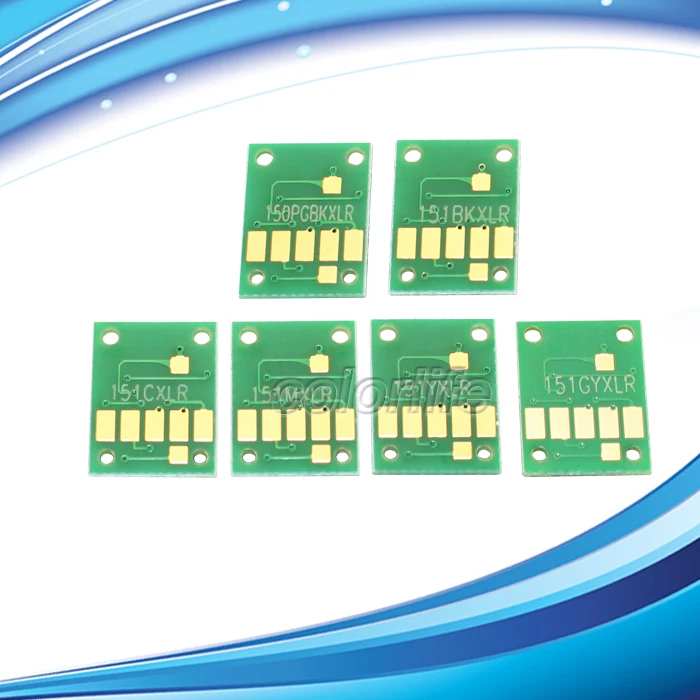 

XIMO PGI150 CLI151 PGI-150 CLI-151 ARC Chip for PIXMA IP7210/MG5410/MG6310/MX721/MX921/MG7110/MG5510/iP8710/IX6810/MG7510