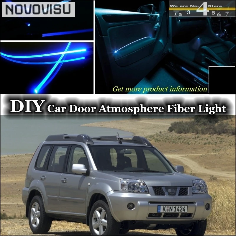 Us 21 85 13 Off Novovisu Fur Nissan X Trail X Trail Xtrail T32 Innen Umgebungslicht Tuning Atmosphare Fiber Optic Band Tur Lichter Panel In