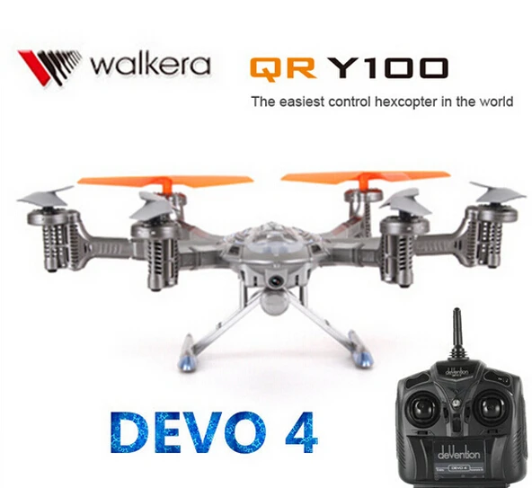 Buy Cheap (In stock) Walkera QR Y100 5.8Ghz 6-Axis WIF FPV Drone Helicopter with Camera DEVO 4 Transmitter