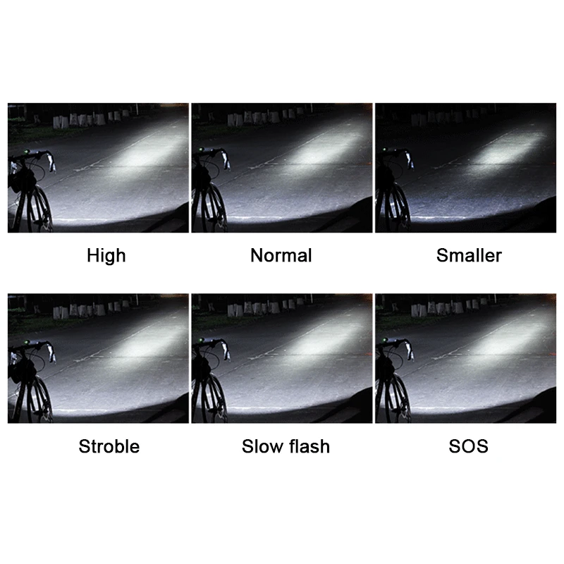 Best MTB Cycling Flashlight linterna XML T6 Waterproof Sports Tent lights Bicycle Bike lights (No 18650 battery) 4