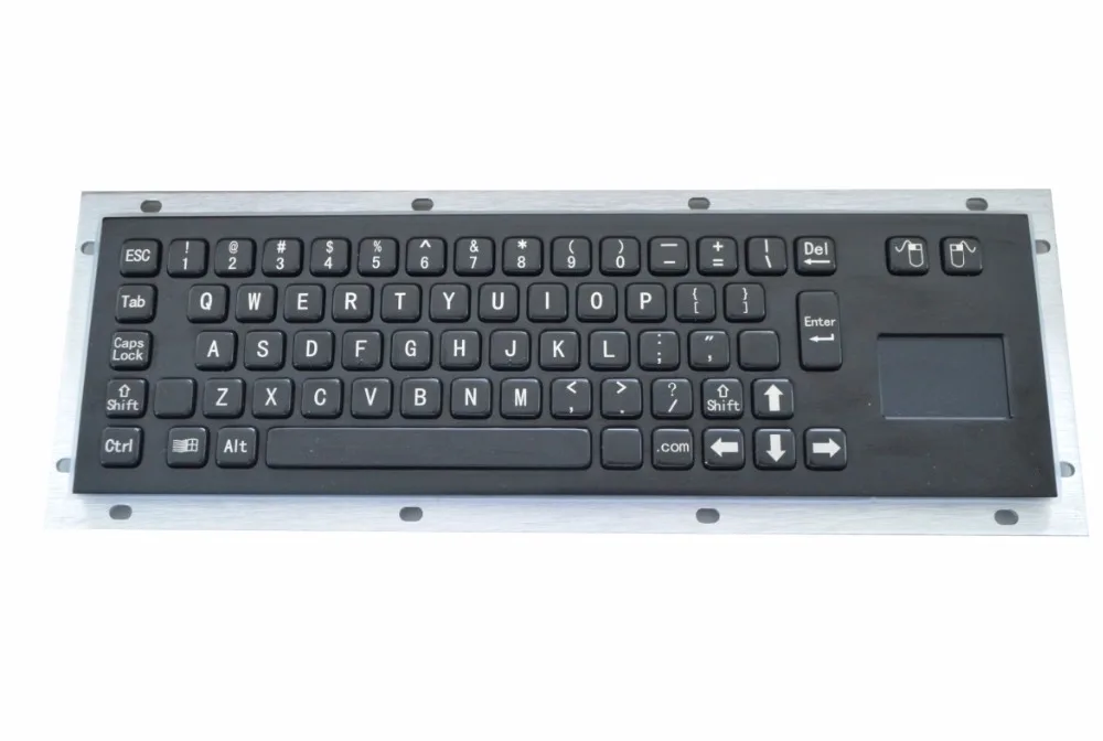 Metal mechanical keyboard Black Metal touchpad keyboardsin Keyboards