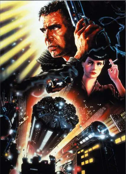 Blade Runner Harrison Ford SILK плакат декоративной живописи 24x36 дюймов | Дом и сад