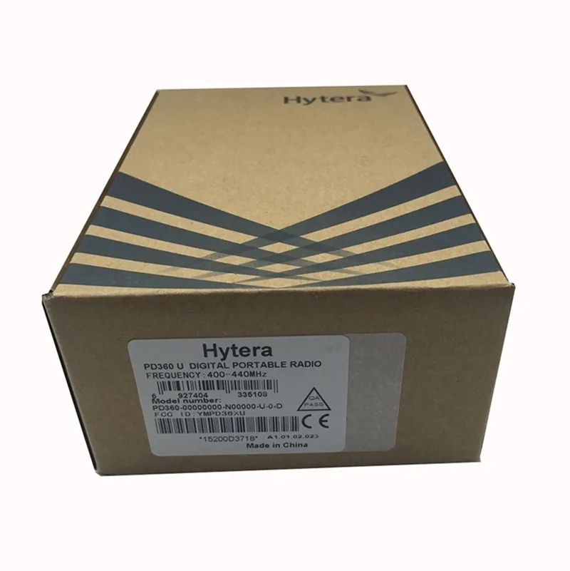 2 шт. беспроводной большой диапазон мобильный радиопередатчик аналоговая радиостанция HYT PD360 Hytera с UHF DMR цифровая рация пара