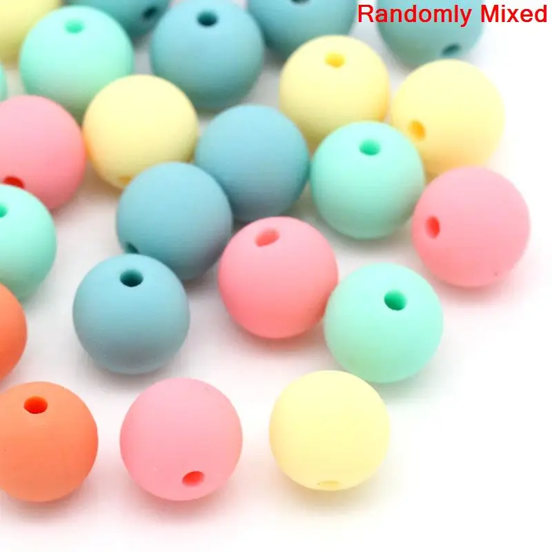 Круглые акриловые бусины с отверстием 9 мм (3/8 &quot) x 10 (3/8&quot) отверстие: около 1 8 20 шт.