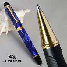 Шариковая ручка для руководителя JINHAO X450 Королевский синий мрамор Золотая отделка JINHAO 450
