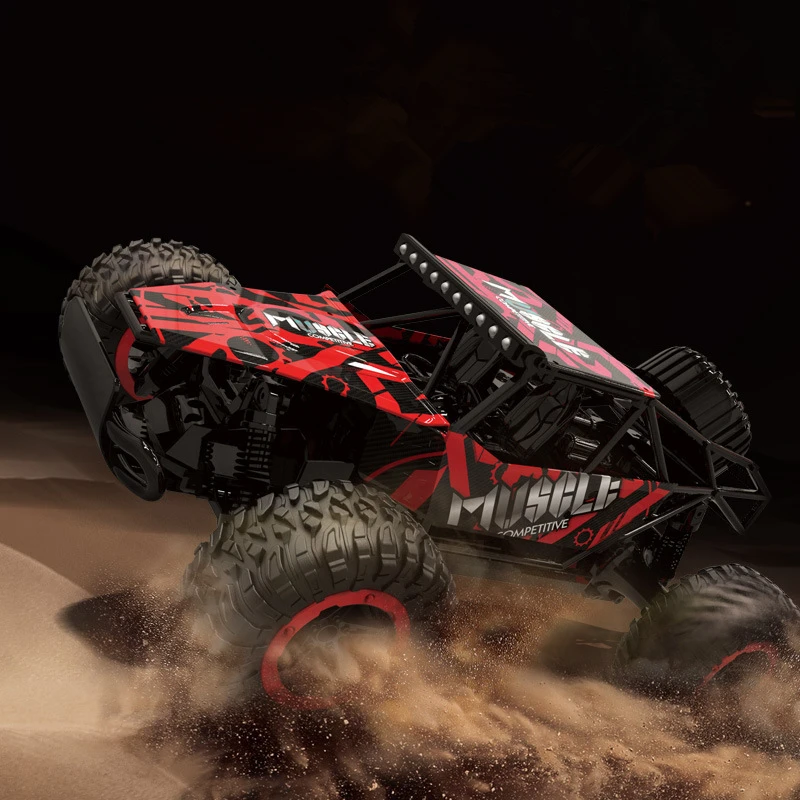 1:16 RC Автомобиль 2,4G электрический пульт дистанционного управления модель детский задний привод колеса гусеничный Bigfoot внедорожные автомобили наружные игрушки для мальчика подарок