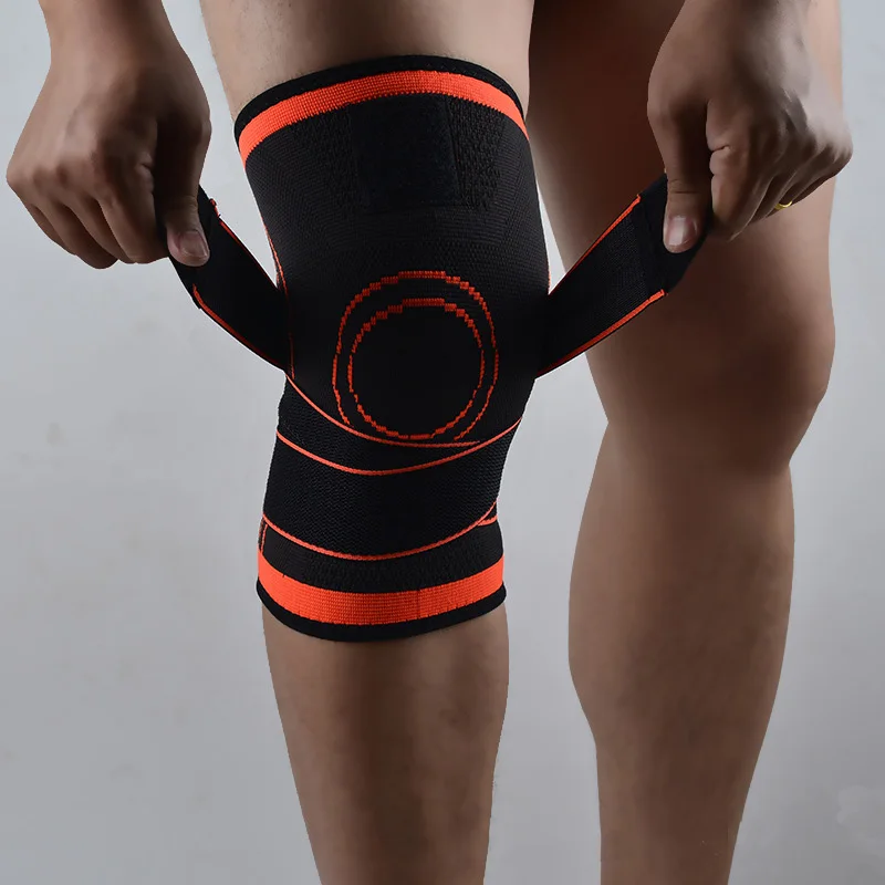 1 قطع 3D Tennisarm هدفين كم ركبة ضاغط منصات مخصصة لكرة السلة الركبة الركبة الكرة الطائرة الرضفة الرياضة مطاطا حامي