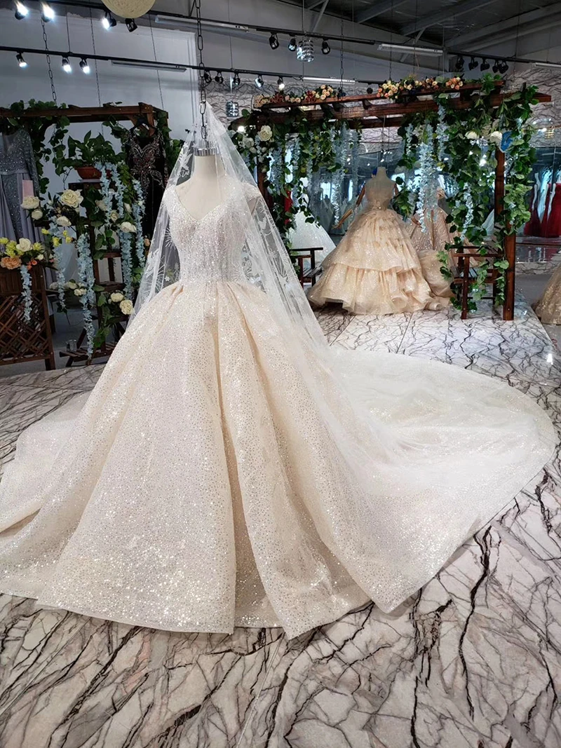 HTL419 summer wedding dresses boho v-neck sleeveless shawl lace up v-back beach bridal dress gown vestido de noiva princesa (2)