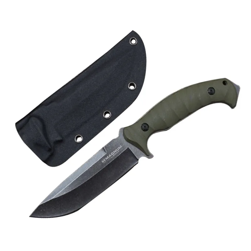 

ToughKeng Military Tactical Knife 8Cr14Mov Steel Rescue Fixed Blade Knife Outdoor Self-Defense